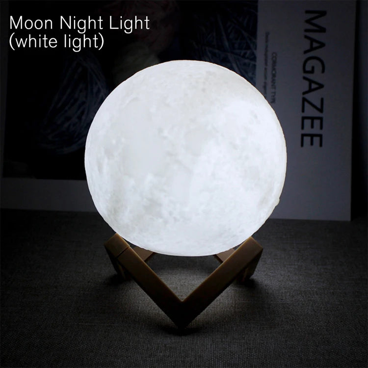 Luz de libro Luz de luna LED Luz de galaxia, Luz de noche de luna, niña, niño, regalo de cumpleaños infantil, decoración de dormitorio Iluminación interior